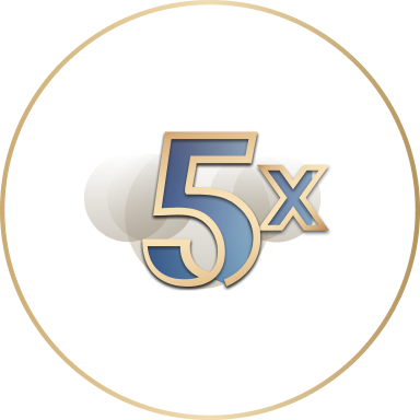 5x